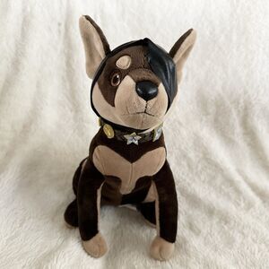 Disney Store Parks Cruella Wink Chihuahua Plush 11” Eyepatch Dog Stuffed Toy